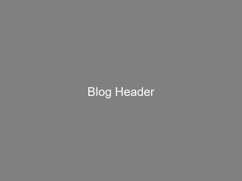 Blog Post Header Image