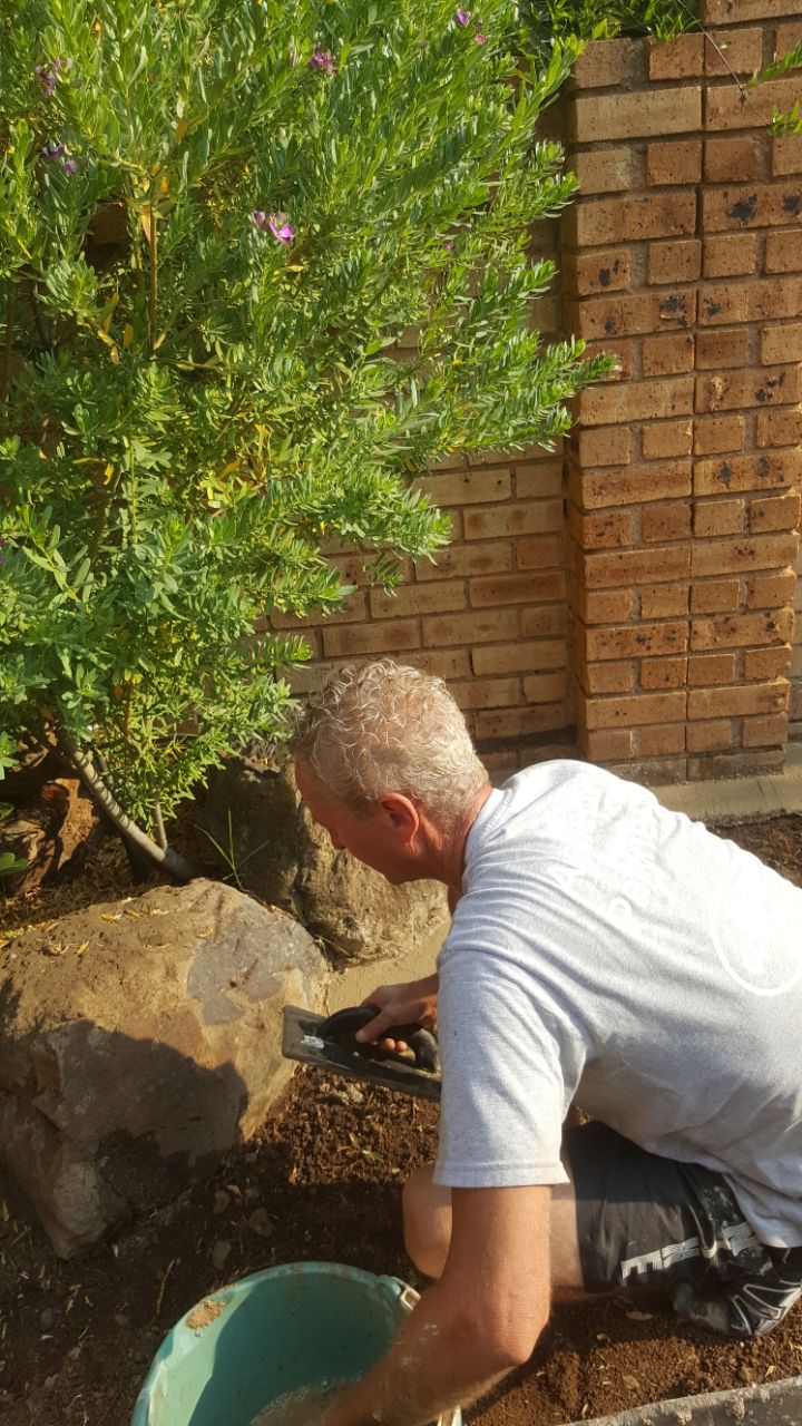 Residential artificial grass installation - Edenglen