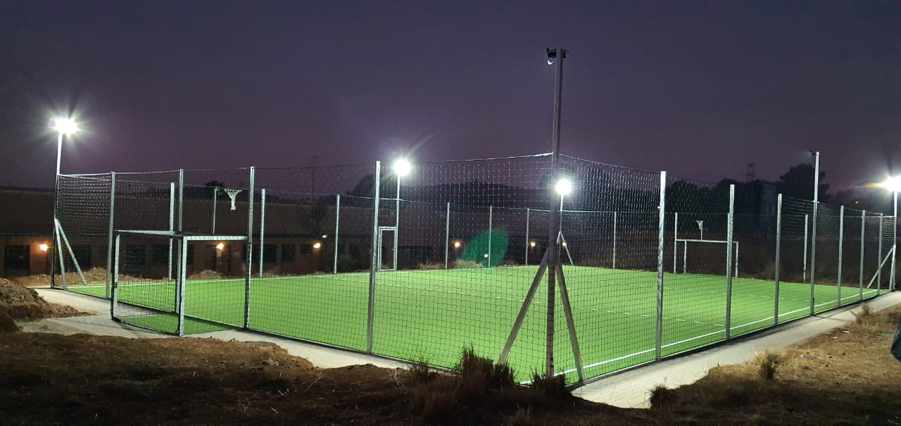 Sunrise artificial grass installation by Syngrass